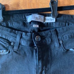 Black Paige Denim Verdugo Jegging